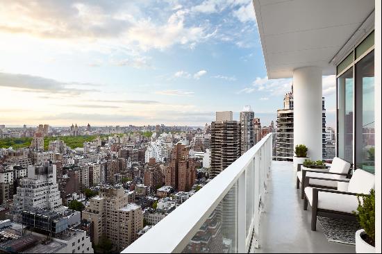 This remarkable, half-floor corner 1,720 square-foot, two-bedroom, two-and-a-half bath 