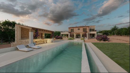 Stylish new-build finca with infinity pool in Campos