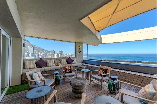 world-class penthouse in the heart of iconic Mouille Point