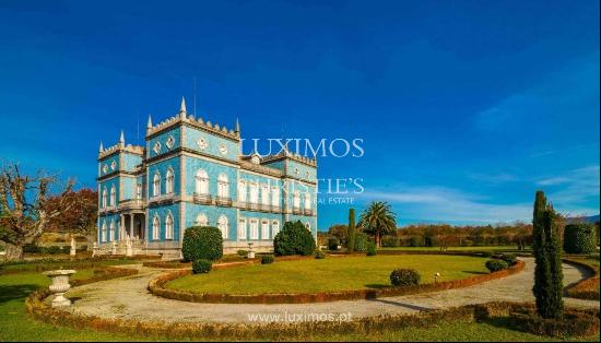 Vineyard, with palace and gardens, Póvoa de Lanhoso, Portugal