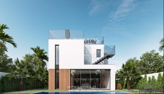 3 bedroom villa, under construction, for sale, in Albufeira, Algarve