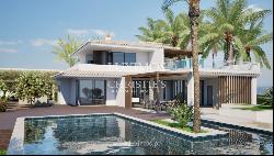 4+1 bedroom luxury villa under construction, for sale, Porto de Mós, Algarve