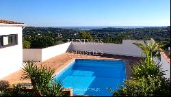 3 bedroom villa with sea view and pool, for sale in Santa Barbara, Algarve