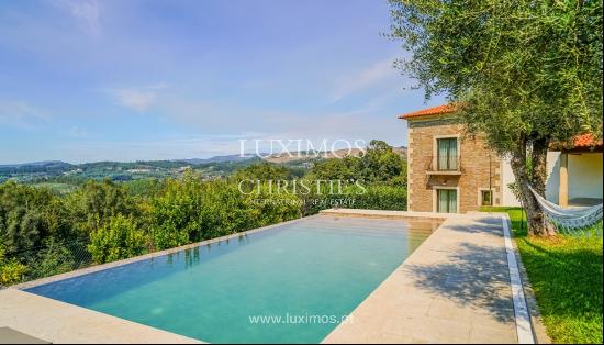 Four bedroom villa with pool and garden, for sale, Ponte de Lima, Portugal