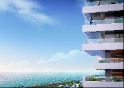 Luxury beachfront apartment in exclusive tower in Malaga West