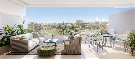 Fantastic apartment under construction in Guadalmina Alta