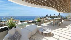 Penthouse with spectacular panoramic sea view terrace in Mijas Costa