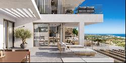 Beautiful penthouse in building fused with nature, in La Cala de Mijas