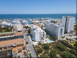 Apartment boat-shaped building next to Puerto Marina, Benalmádena