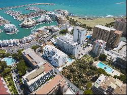 Apartment boat-shaped building next to Puerto Marina, Benalmádena