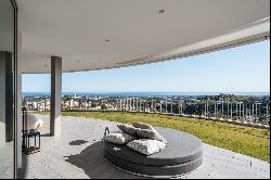 Ultramodern apartment with stunning panoramic sea views, new and gated development in Ben