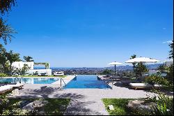 Modern penthouse in a gated complex