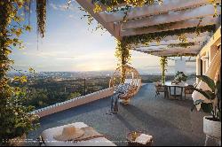 Modern penthouse in a gated complex