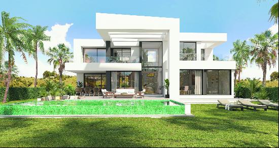 Modern and familiar design villa in El Limonar