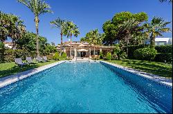 Exclusive opportunity for a large beachfront villa in Estepona, with direct access to the