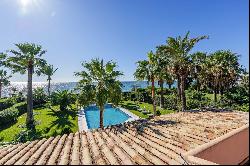 Exclusive opportunity for a large beachfront villa in Estepona, with direct access to the