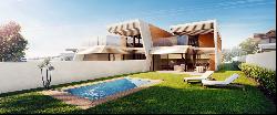 Exclusive modern design townhouse close to the golf and the sea