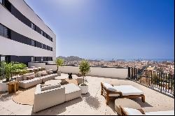 Modern apartment in the highest tower of the city, Malaga city centre