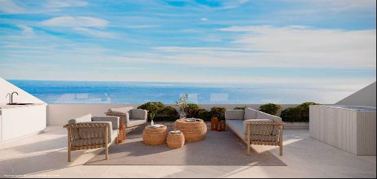 Wonderful Sky villa with sea views in the prestigious urbanisation Reserva del Higueron