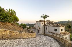 Luxury villa offering the best panoramic mountain and sea views in a very private and qui