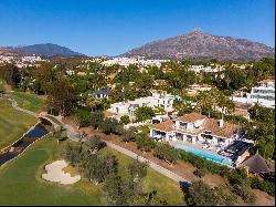 Spectacular front line golf villa, Nueva Andalucia, Marbella