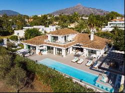 Spectacular front line golf villa, Nueva Andalucia, Marbella