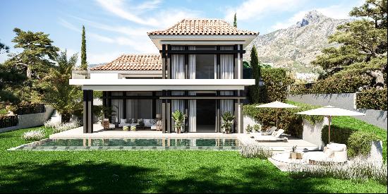 Exclusive and exquisite villa in Lomas del Rey on Marbella Golden Mile