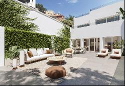 Bright, elegant, and sophisticated ground-floor apartment in the prestigious Monte Sancha