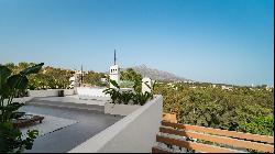 Magnificent duplex penthouse in excellent location with panoramic views and a private pool