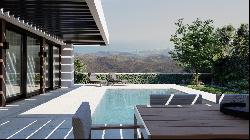 Designer villa with spectacular views in a charming Andalusian village, Mijas