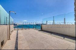 New construction luxury duplex penthouse with pool at the harbor in Palma