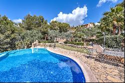 Mediterranean villa in Costa den Blanes with Partial Sea Views and Holiday Rental License