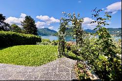 Prestigious villa for sale in Carabietta with pool & Lake Lugano view