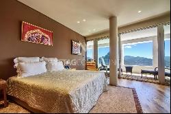 Luxury duplex-penthouse in Aldesago with wonderful Lake Lugano view