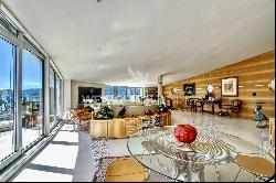 Luxury duplex-penthouse in Aldesago with wonderful Lake Lugano view