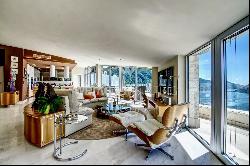 Luxury duplex-penthouse in Aldesago with wonderful Lake Lugano view