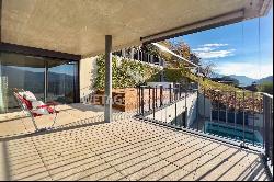 Modern duplex apartment for sale in Lugano-Albonago