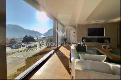 Lugano: modern villa with view of Lake Lugano for sale