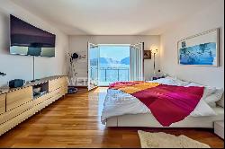 Lugano-Castagnola: for sale apartment with heavenly view of Lake Lugano