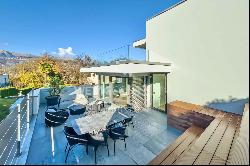 Gentilino: modern villa near Lugano for sale