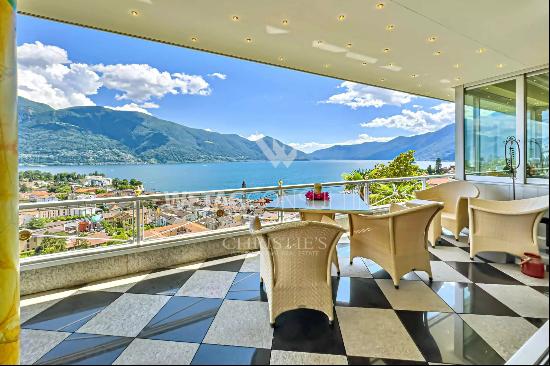 Exclusive luxury villa with wonderful lake views ideal for holidays for sale in Ascona