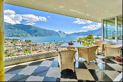 Exclusive luxury villa with wonderful lake views ideal for holidays for sale in Ascona