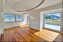 Ascona: luxury triplex penthouse with spacious terraces & private outdoor pool for sale