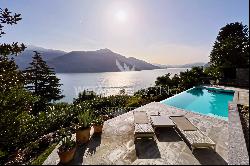 Brissago: luxury villa with breathtaking lake view in an exclusive location for sale