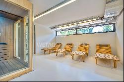 Modern apartment in Lugano with private garden for sale