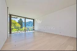 Modern apartment in Lugano with private garden for sale