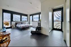 Luxury penthouse apartment a few steps from the centre of Lugano for sale