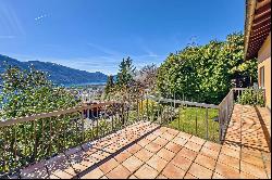 Minusio: Ticino-style house with garden & lake view for sale