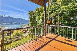 Minusio: Ticino-style house with garden & lake view for sale