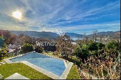 Spacious villa with swimming-pool & wonderful Lake Lugano view for sale